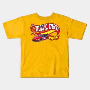 Cal Naughton Jr / The Magic Man HOT FLAMES Kids T-Shirt